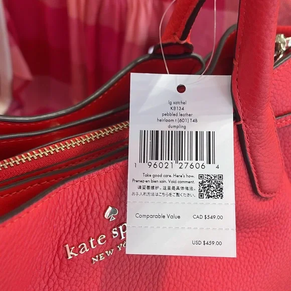 Kate Spade New York DUMPLING LARGE SATCHEL
Heirloom
NWT - Picture 9 of 16